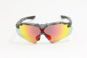 2025 STINGER JUNGLE GUN GREY CAMO RUBY FIRE Z87.1 SAFETY RX PRESCRIPTION SUNGLASSES (PRE ORDER)