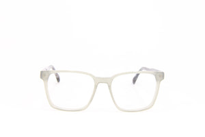 BF SEMI TRANSAPRENT GREY WITH GREY OYSTER SHELL ARMS PRESCRIPTION EYEGLASSES