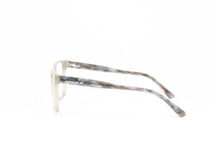 BF SEMI TRANSAPRENT GREY WITH GREY OYSTER SHELL ARMS PRESCRIPTION EYEGLASSES