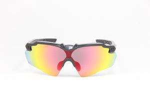 2025 STINGER INDUSTRIAL BLACK RUBY FIRE Z87.1 SAFETY RX PRESCRIPTION SUNGLASSES