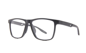 LUNAR SQUARE MATTE BLACK PRESCRIPTION GLASSES